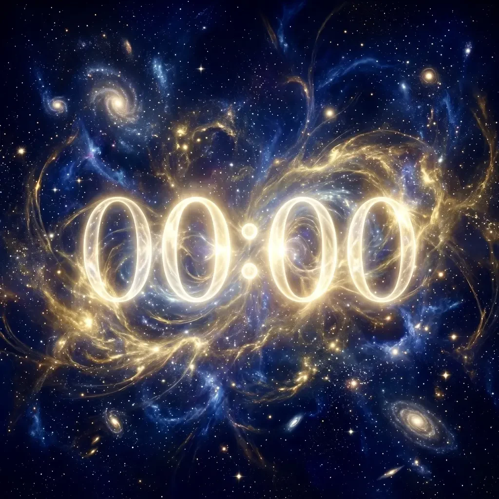 00h00 signification : portail de minuit et remise à zéro